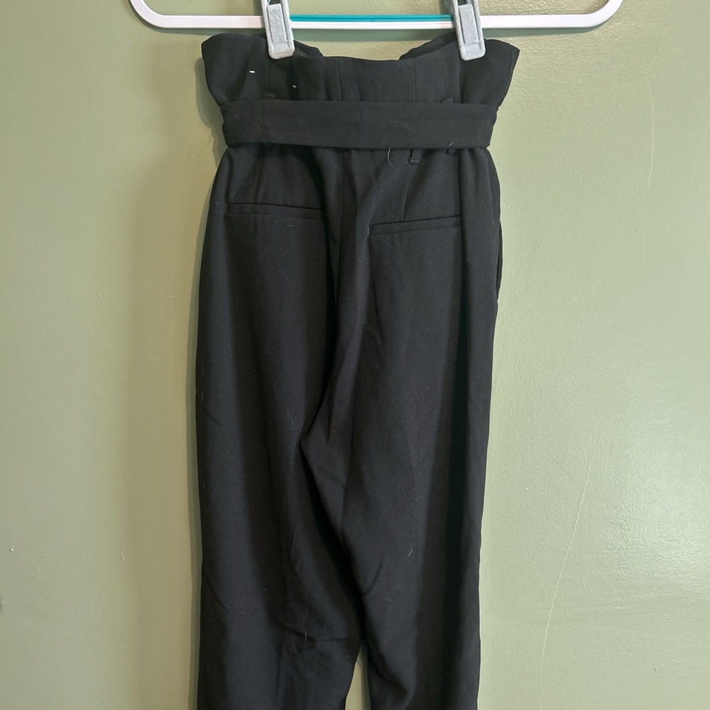 Black High-Waisted Pants
